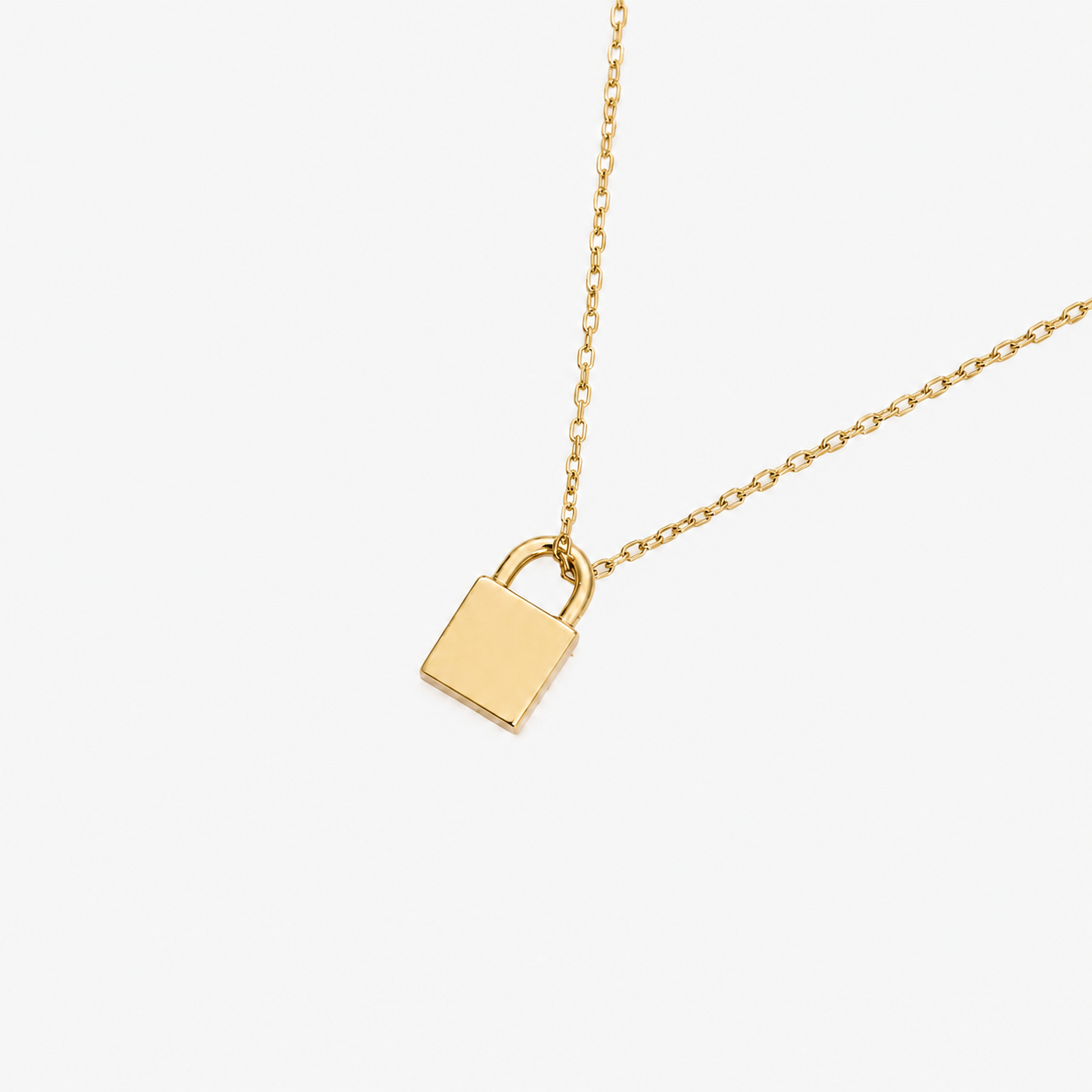 Collana Pendente Lucchetto Personalizzabile