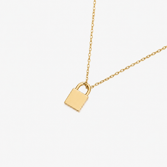 Collana Pendente Lucchetto Personalizzabile