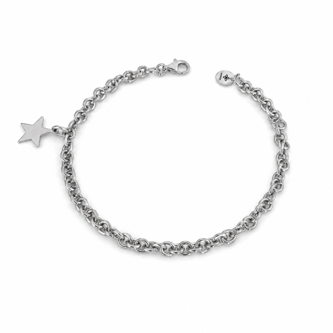 Link and Star Bracelet