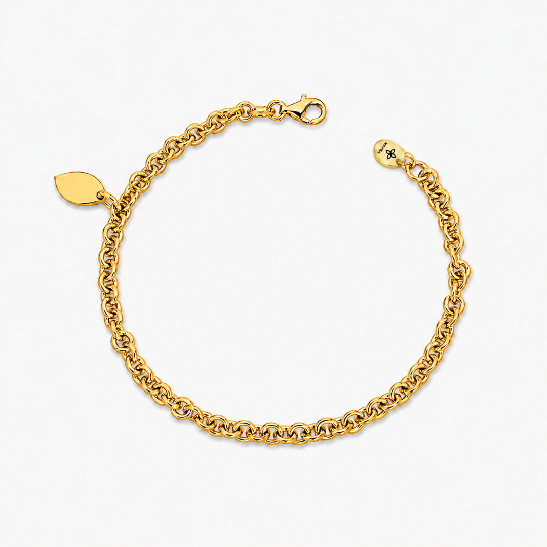 Link and Petal Bracelet