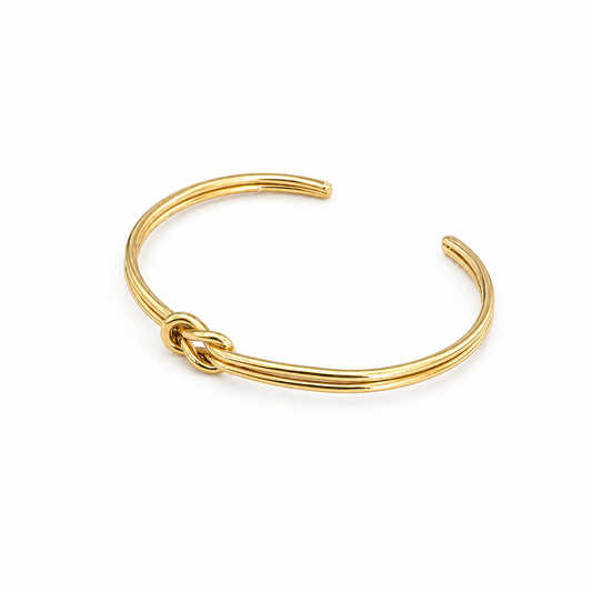 Bracciale Rigido Nodo Piano