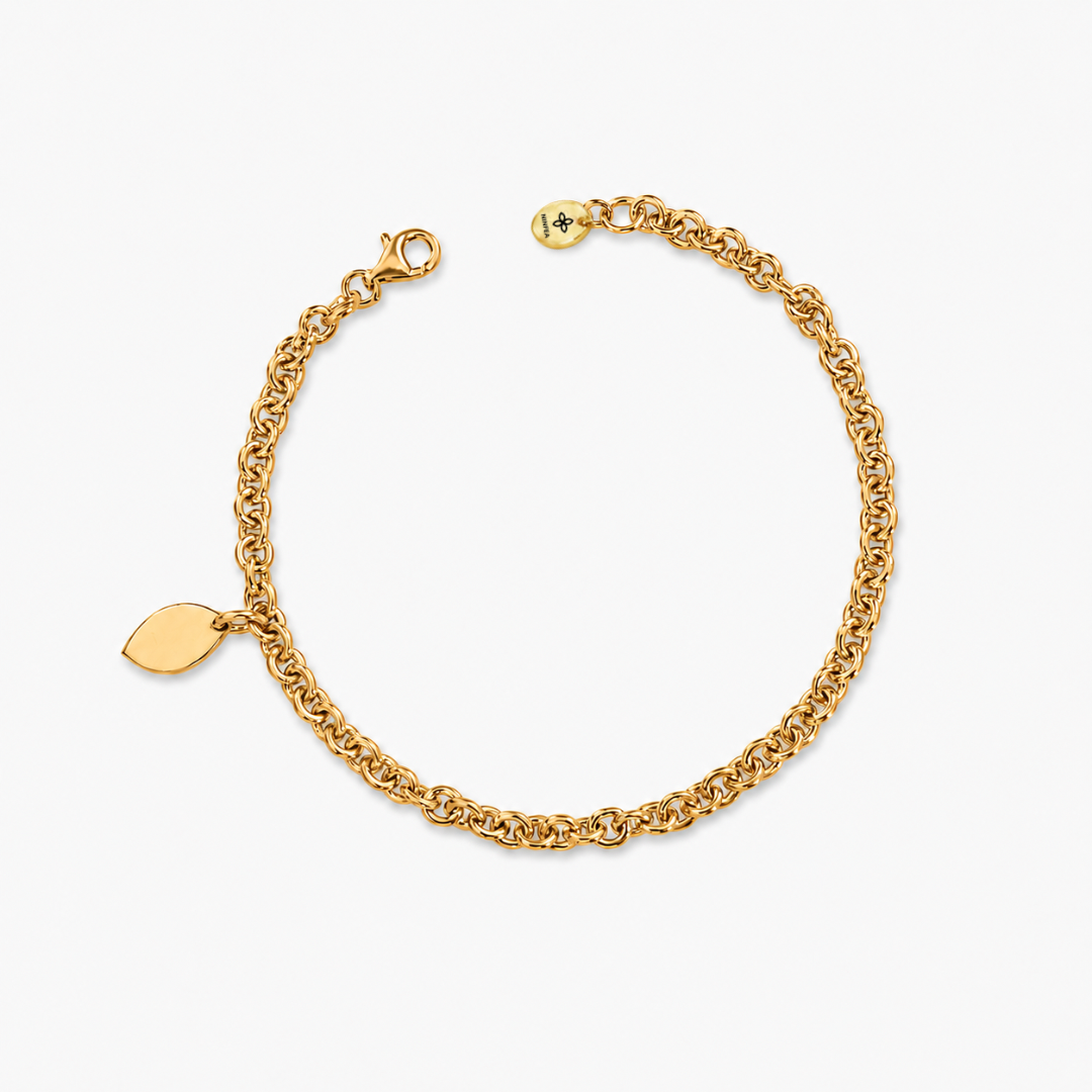 Link and Petal Bracelet