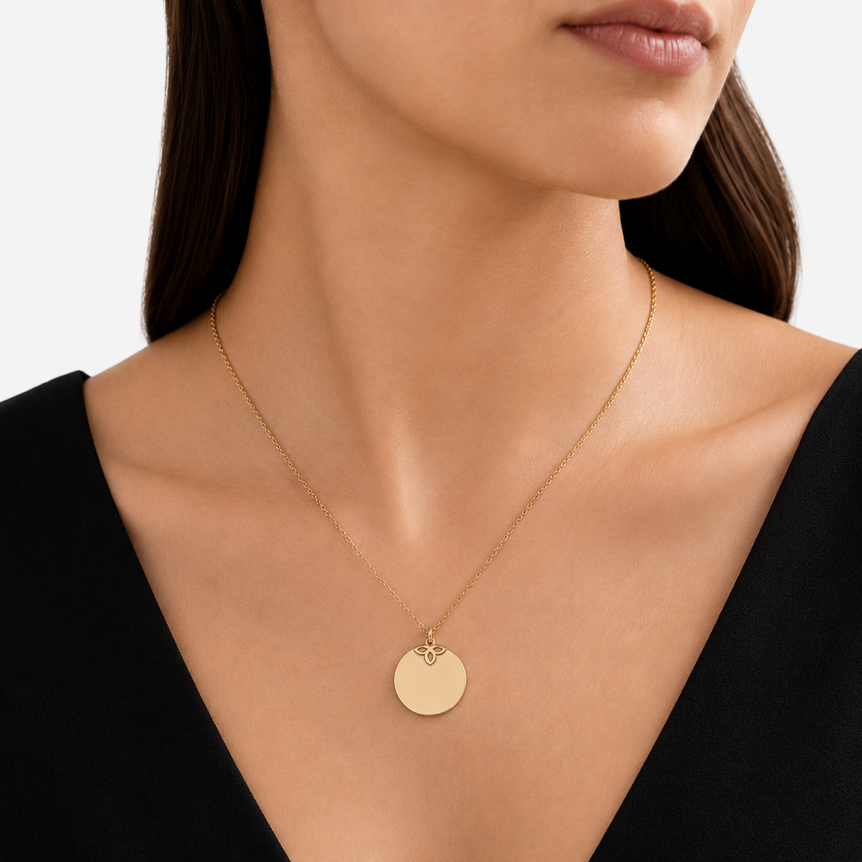 Collana Pendente Circolare Personalizzabile