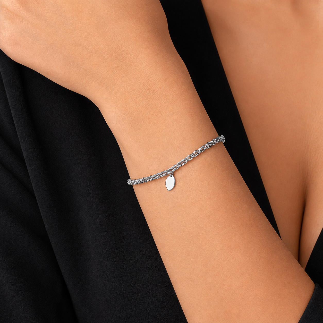 Link and Petal Bracelet