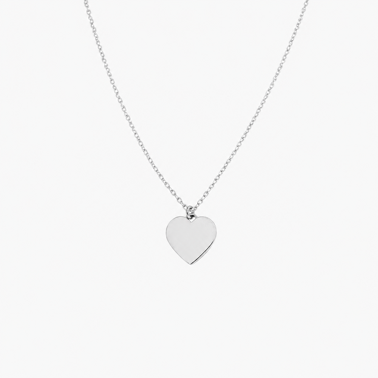 Customizable Heart Pendant Necklace