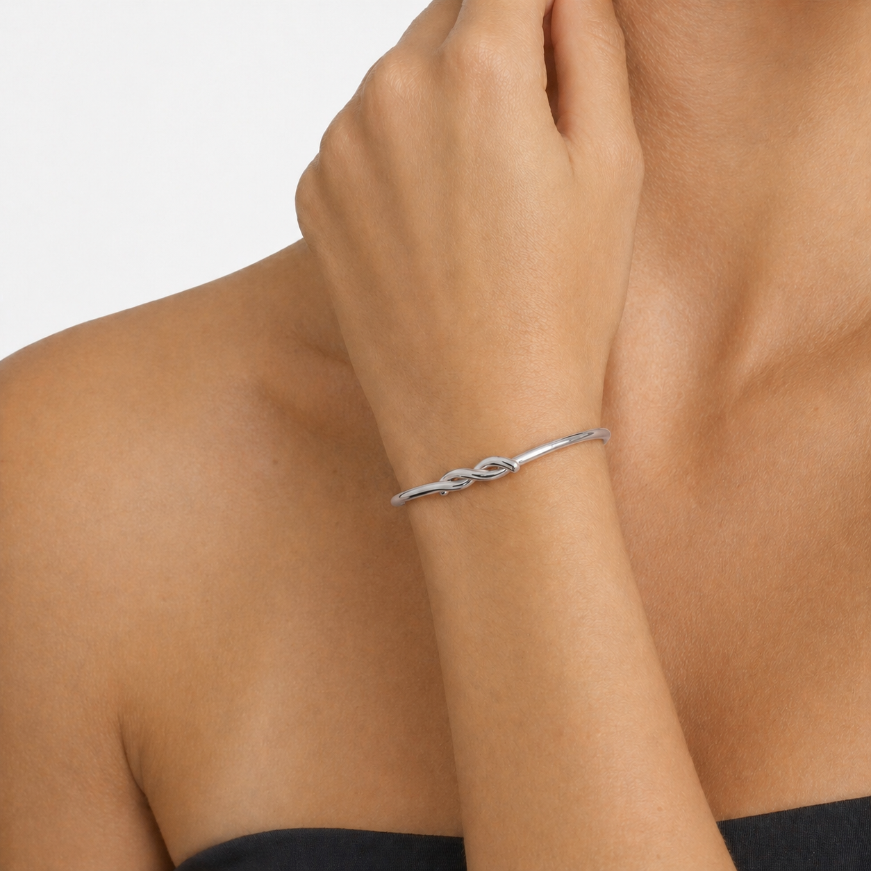 Bracciale Rigido Intreccio