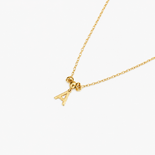 Collana Rondelle e Iniziale