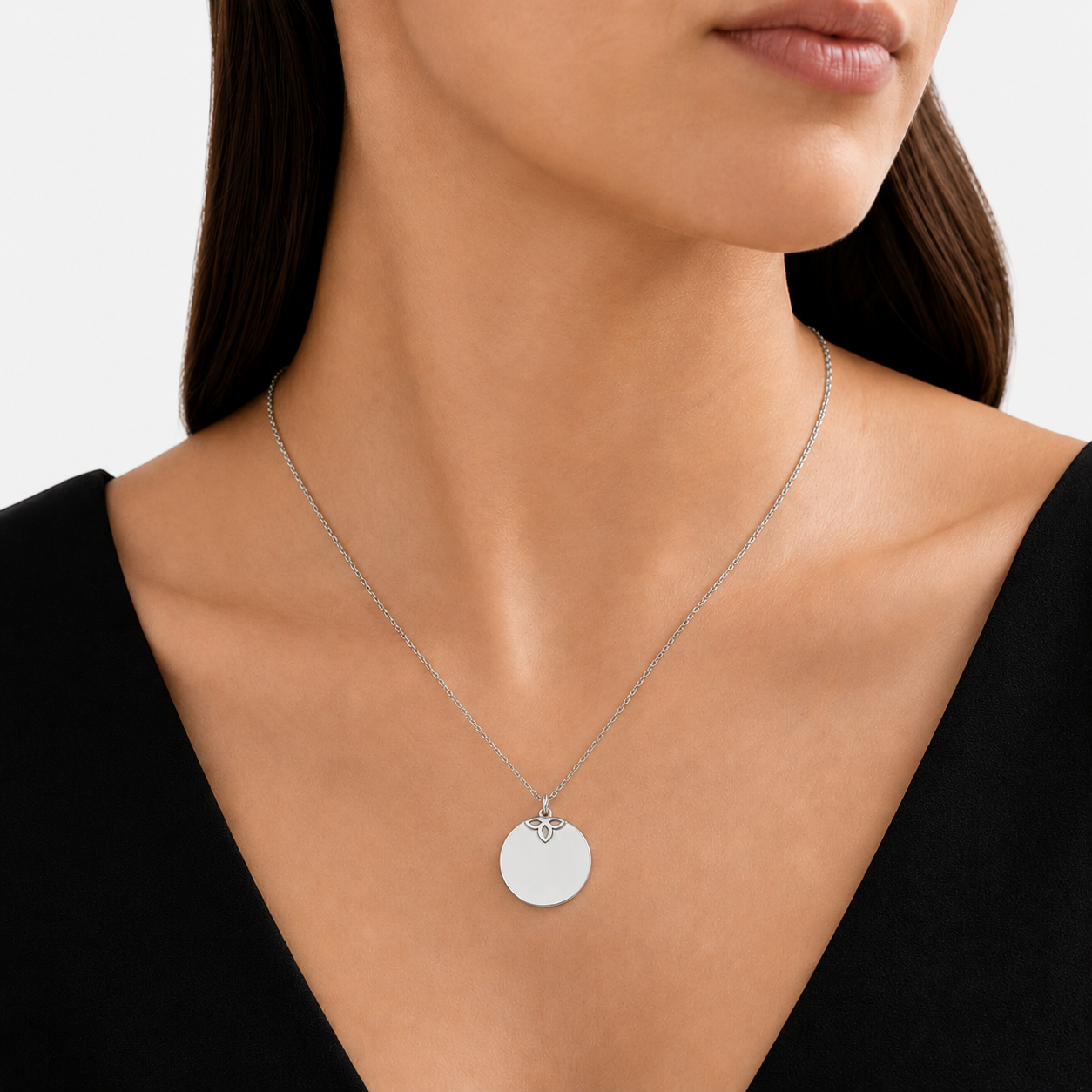 Collana Pendente Circolare Personalizzabile