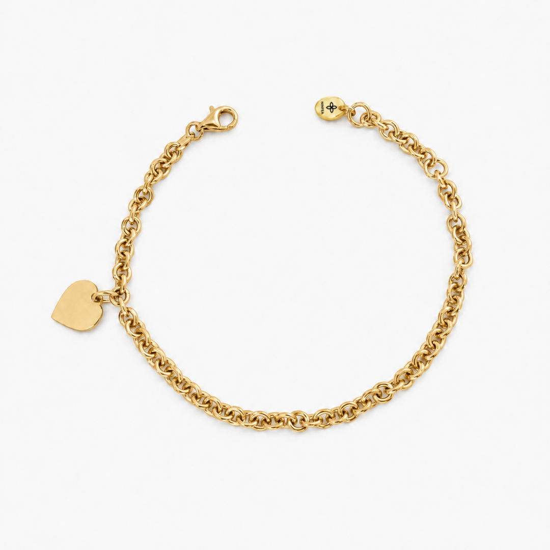Bracciale Link e Cuore
