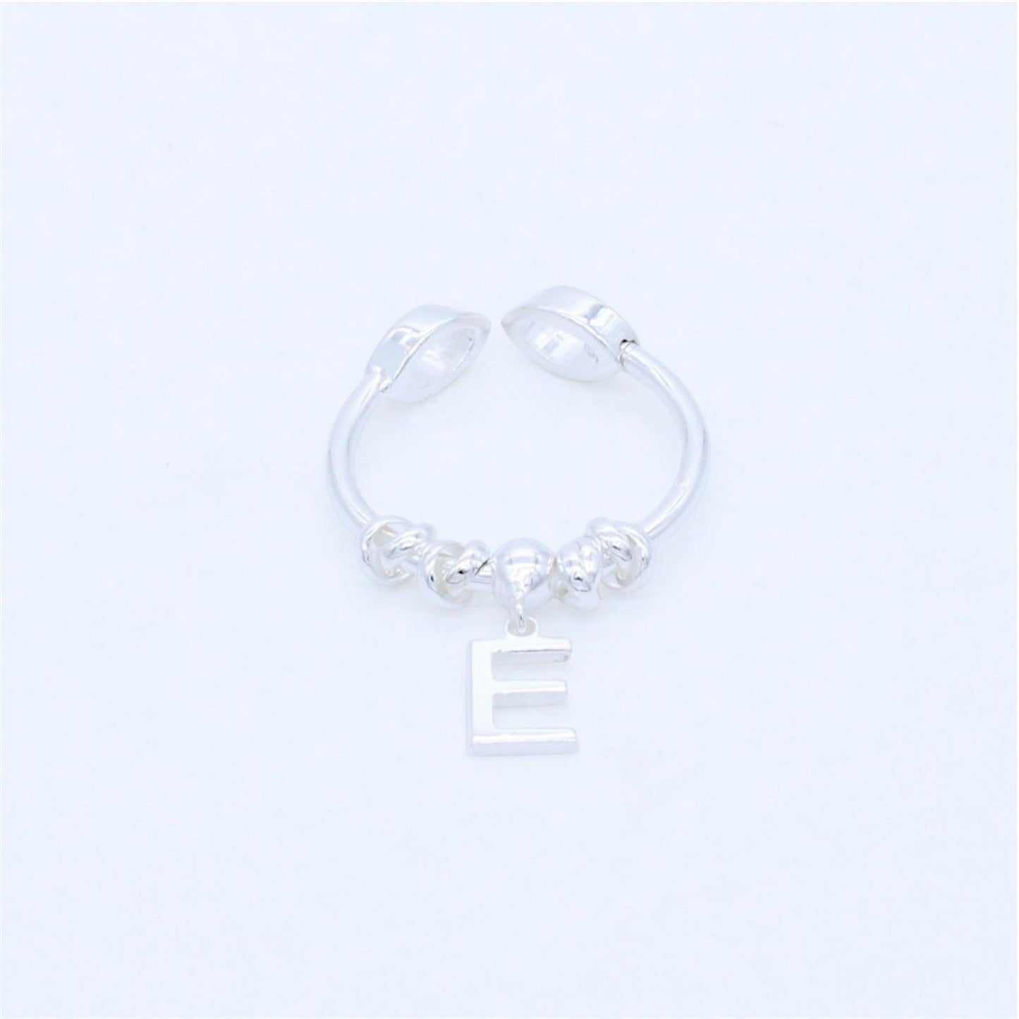 Anello Petali con Iniziale