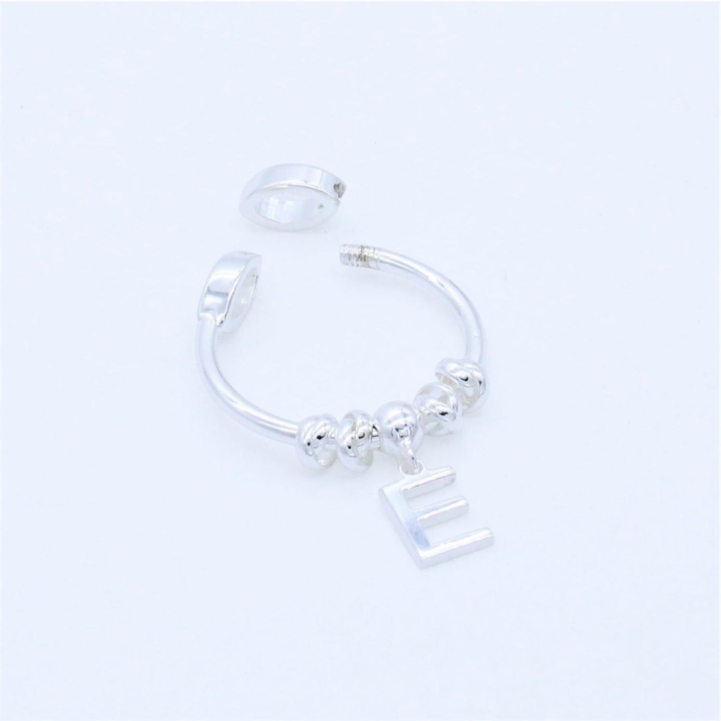 Anello Petali con Iniziale