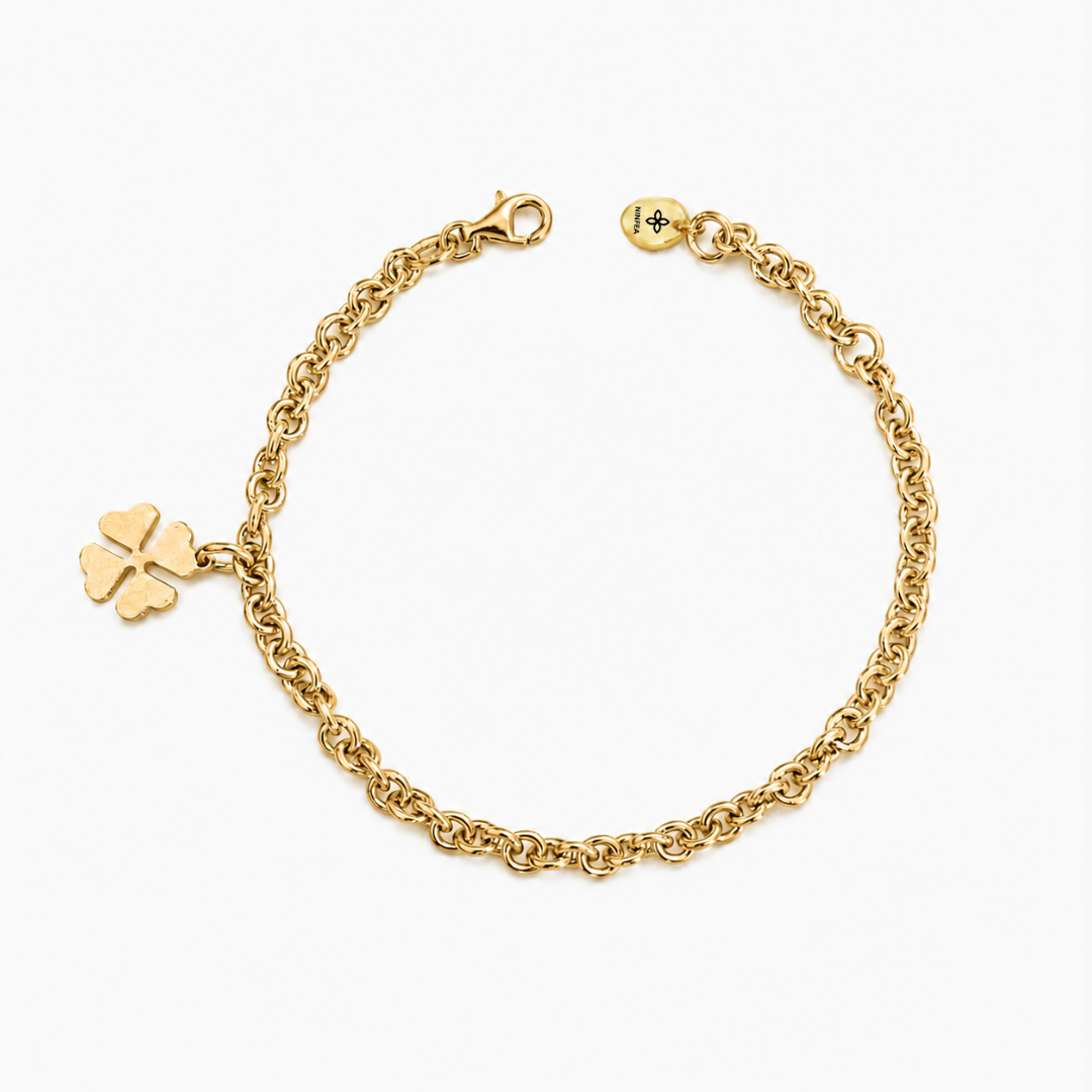 Link and Clover Bracelet