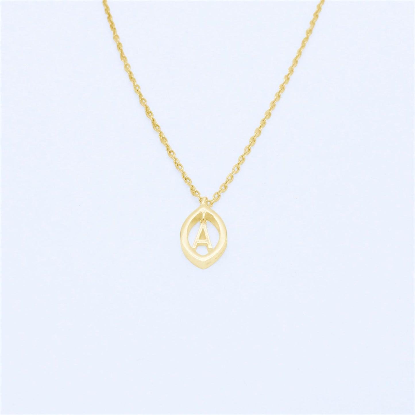 Collana Petalo e Iniziale