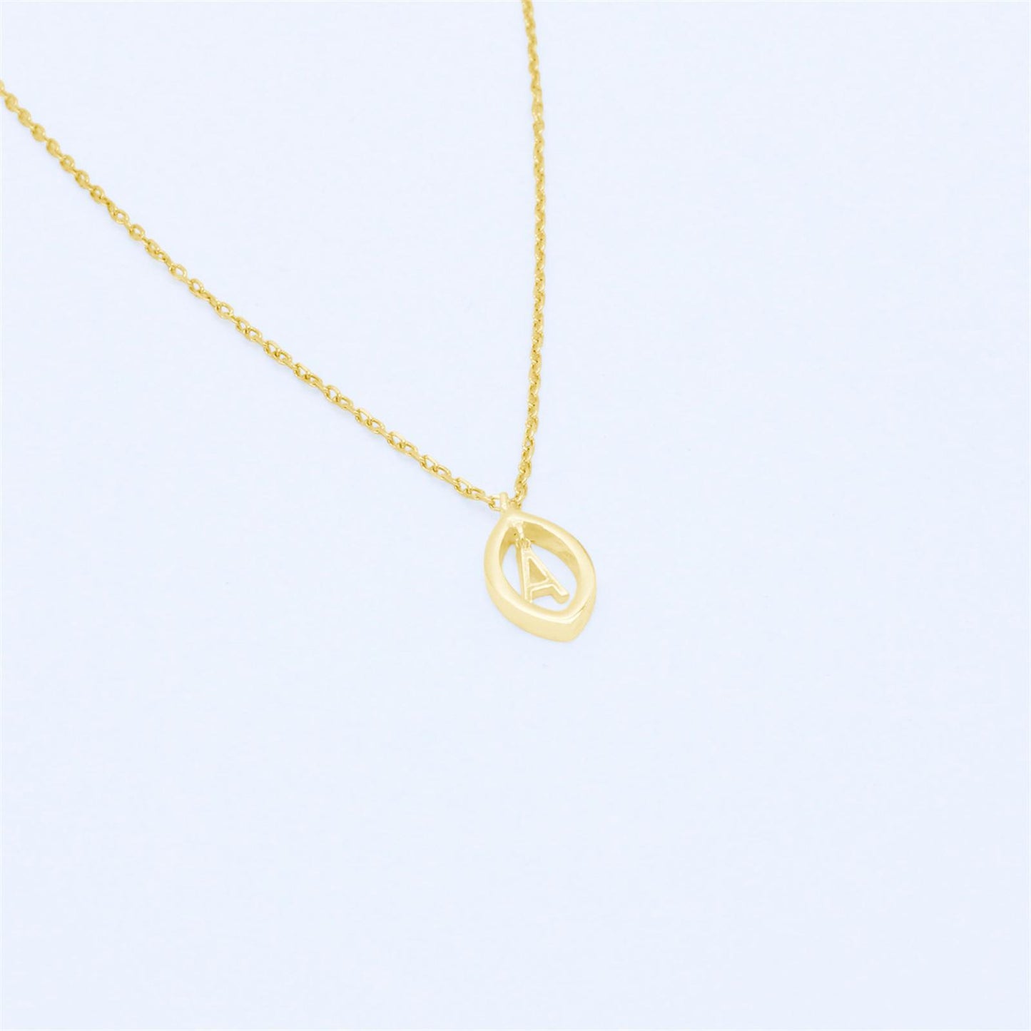 Collana Petalo e Iniziale