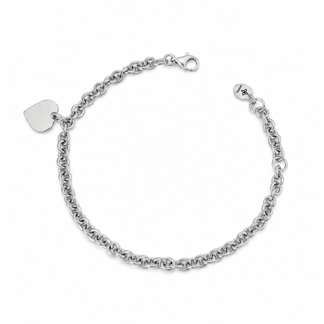 Bracciale Link e Cuore