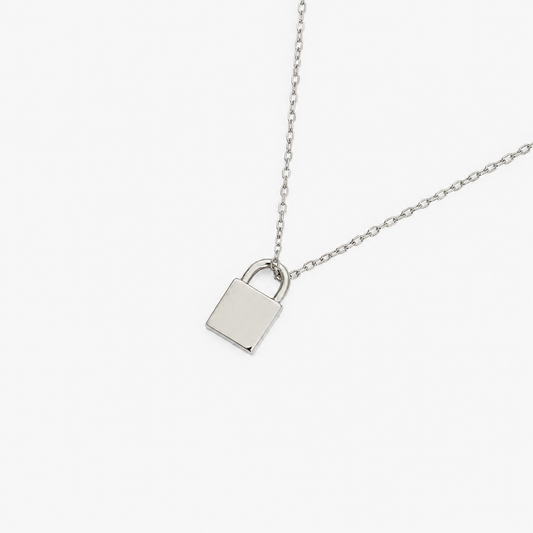 Collana Pendente Lucchetto Personalizzabile